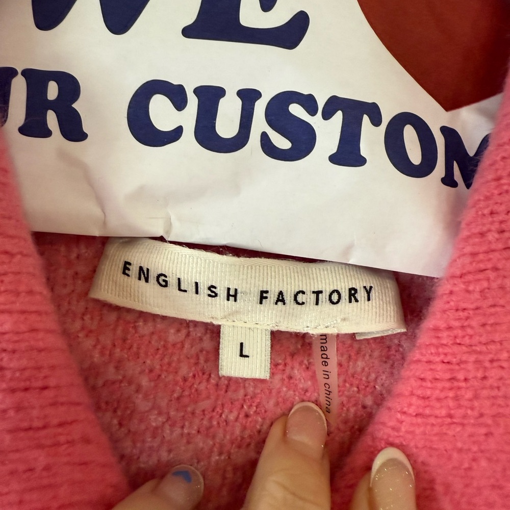 Pink Houndstooth Women's Jacket - Picture 11 of 12